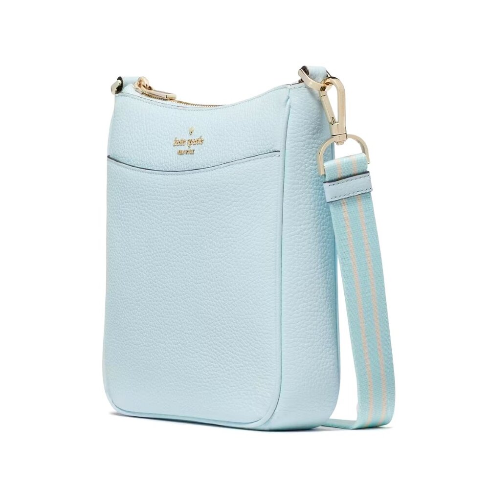New Kate Spade Rosie Swing Pack Crossbody Pebble Leather Crisp Sky - Picture 2 of 5